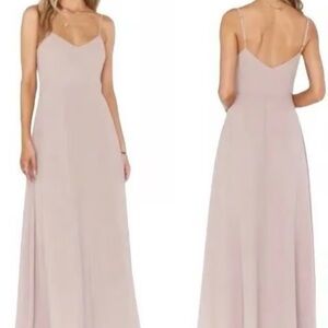 Show Me Your MuMu Soft Pink Maxi Dress